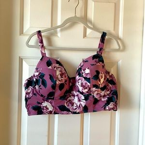 Size 2 swim top by Torrid